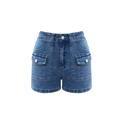 American-style Spicy Girl Denim Ultra-short Shorts Women's Summer Designer Style