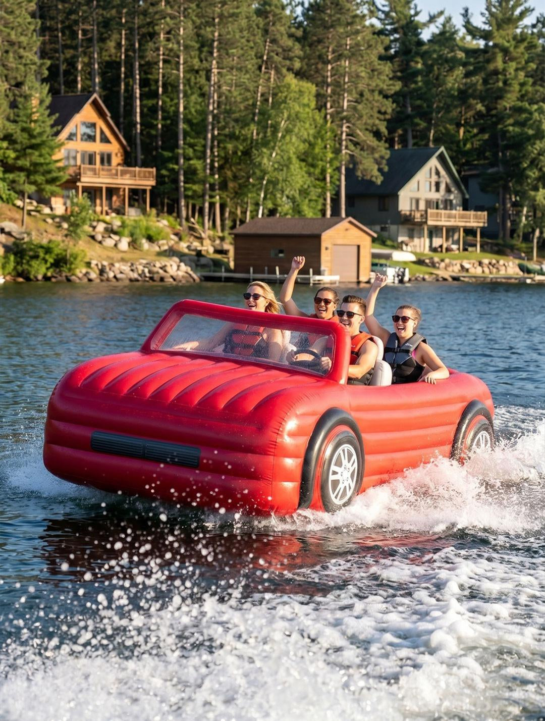 Inflatable Car Boat