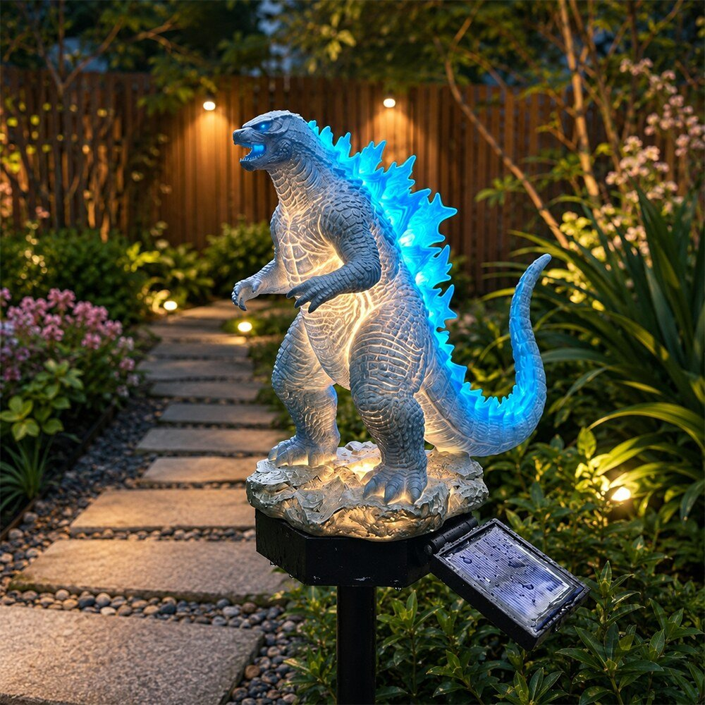 ST 60th Anniversary Enterprise NCC-1701 Solar Garden Light