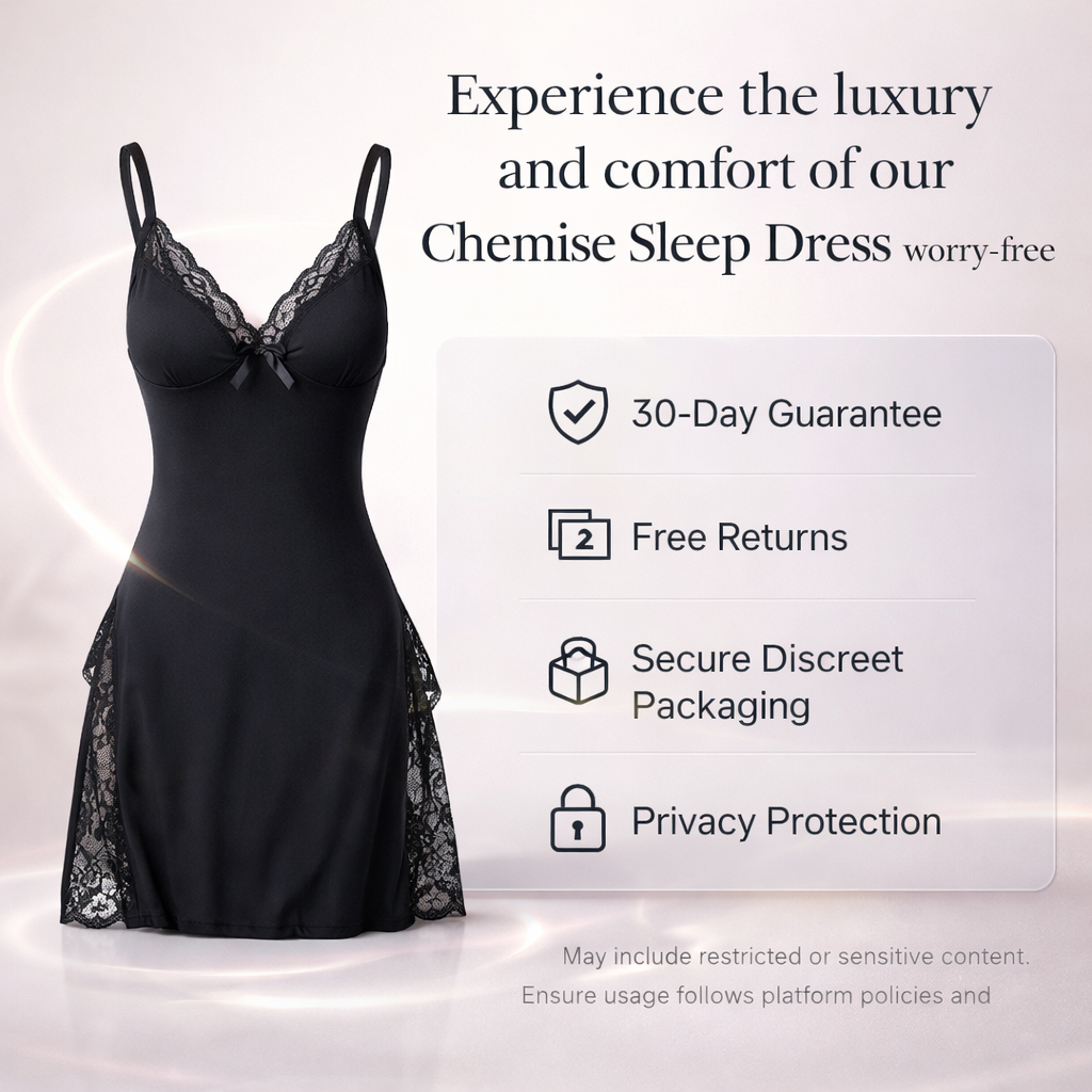 NightMuse Lace V-Neck Nightgown