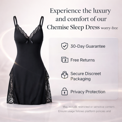 NightMuse Lace V-Neck Nightgown