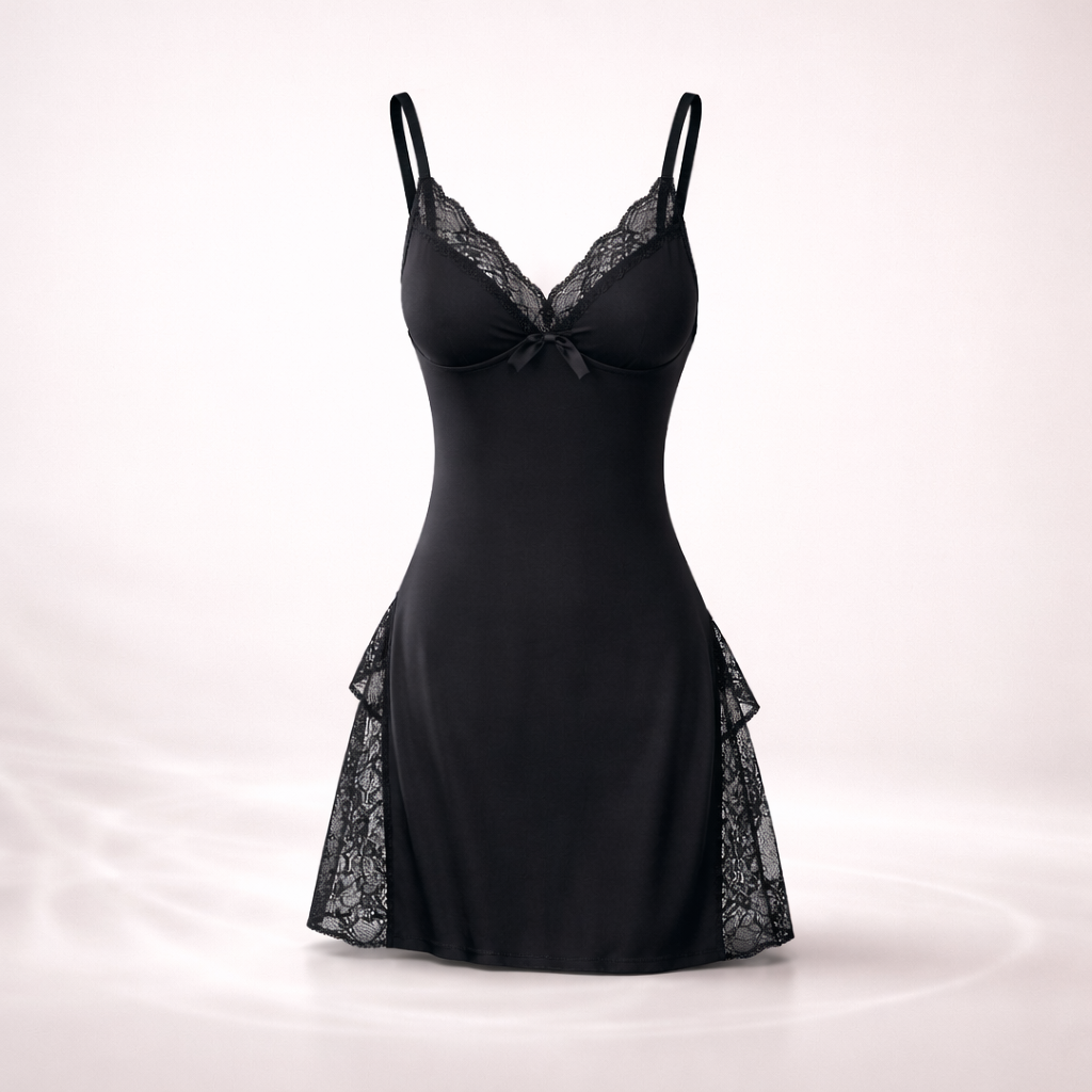 NightMuse Lace V-Neck Nightgown