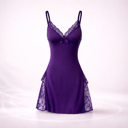 NightMuse Lace V-Neck Nightgown