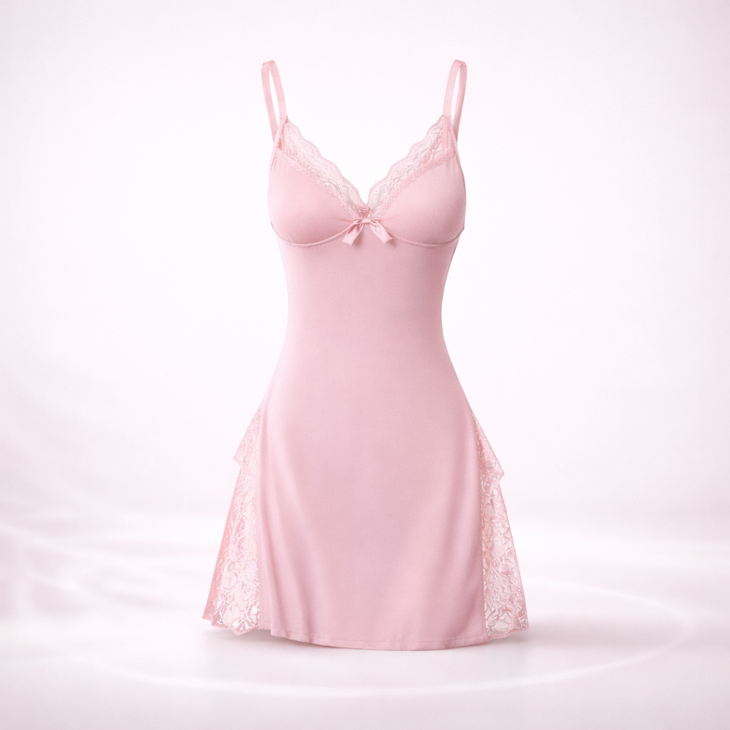 NightMuse Lace V-Neck Nightgown