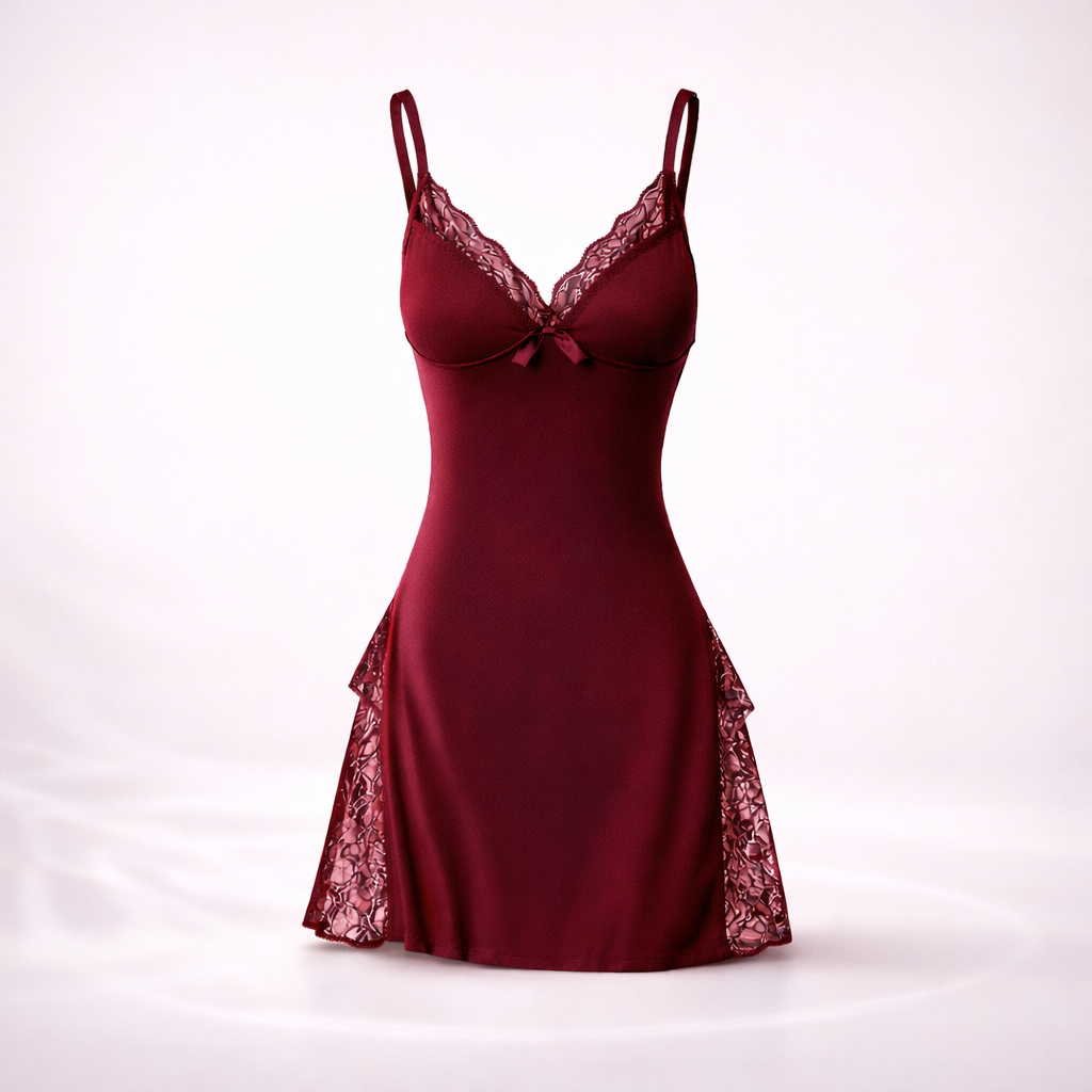 NightMuse Lace V-Neck Nightgown