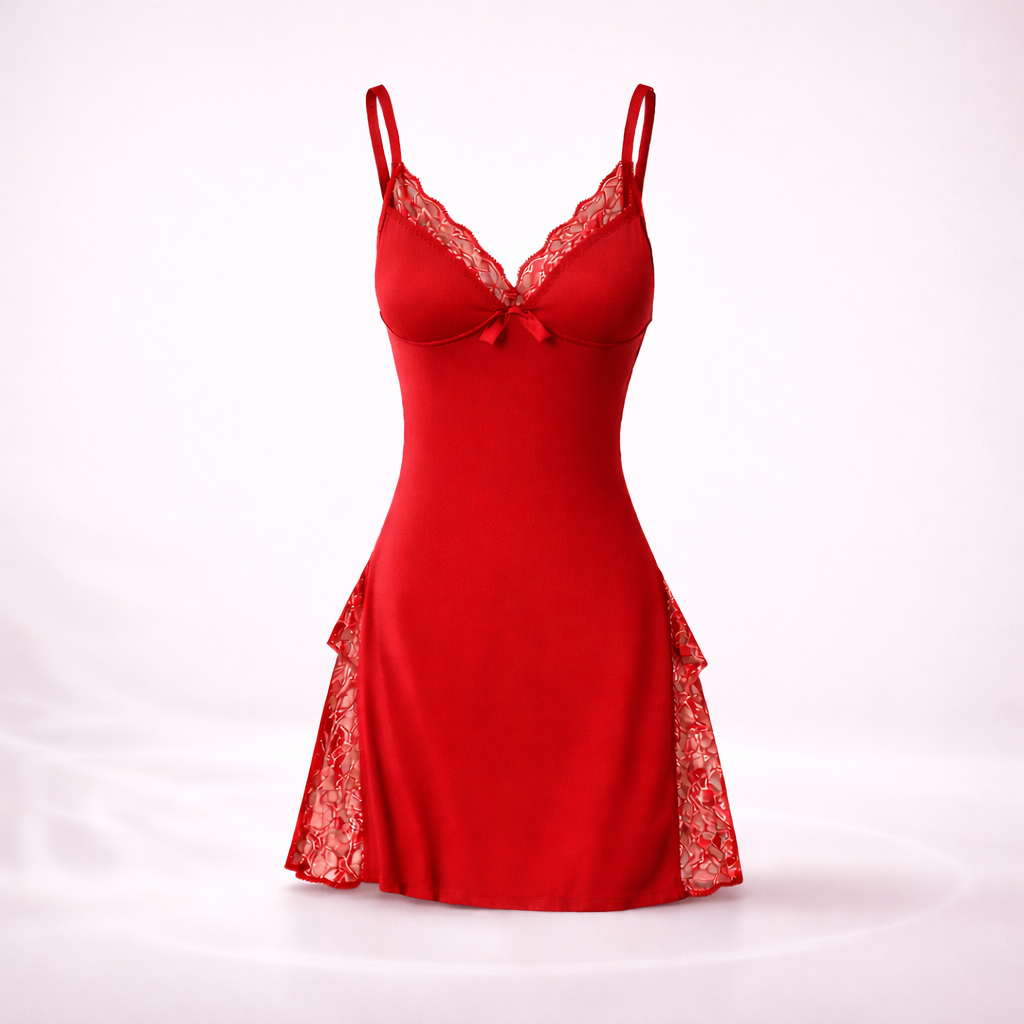 NightMuse Lace V-Neck Nightgown