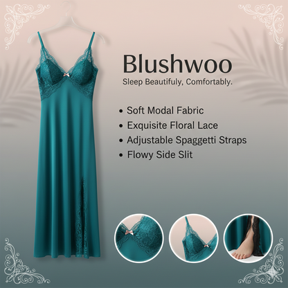NightMuse Lace V-Neck Nightgown