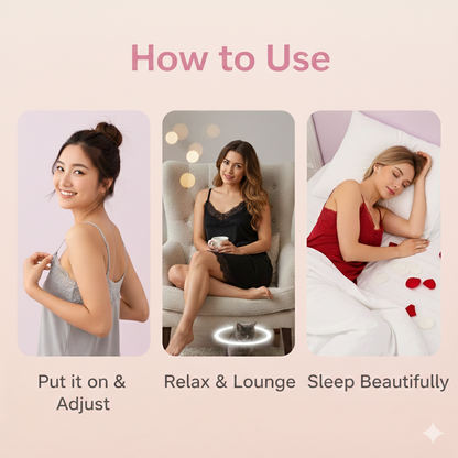 NightMuse Lace V-Neck Nightgown