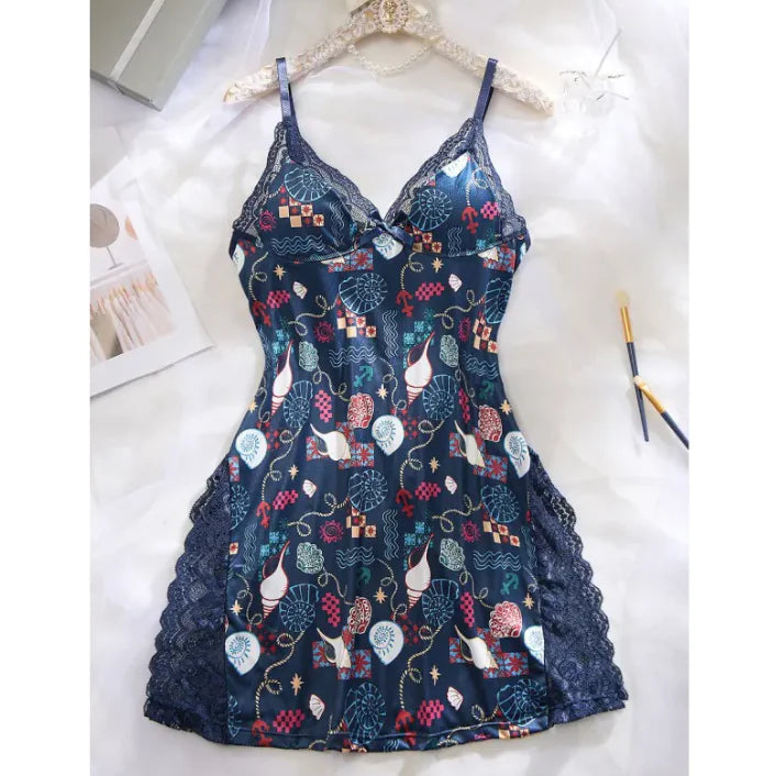 NightMuse Lace V-Neck Nightgown