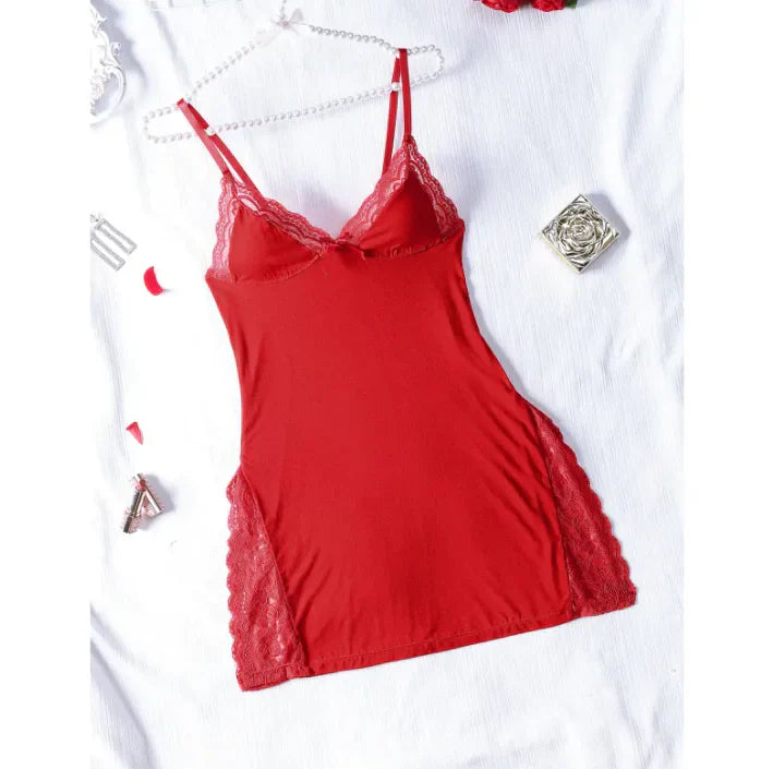 NightMuse Lace V-Neck Nightgown