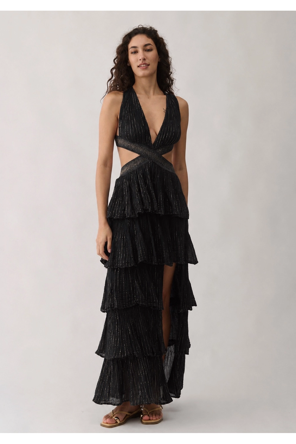 Ophelia Lurex Dress