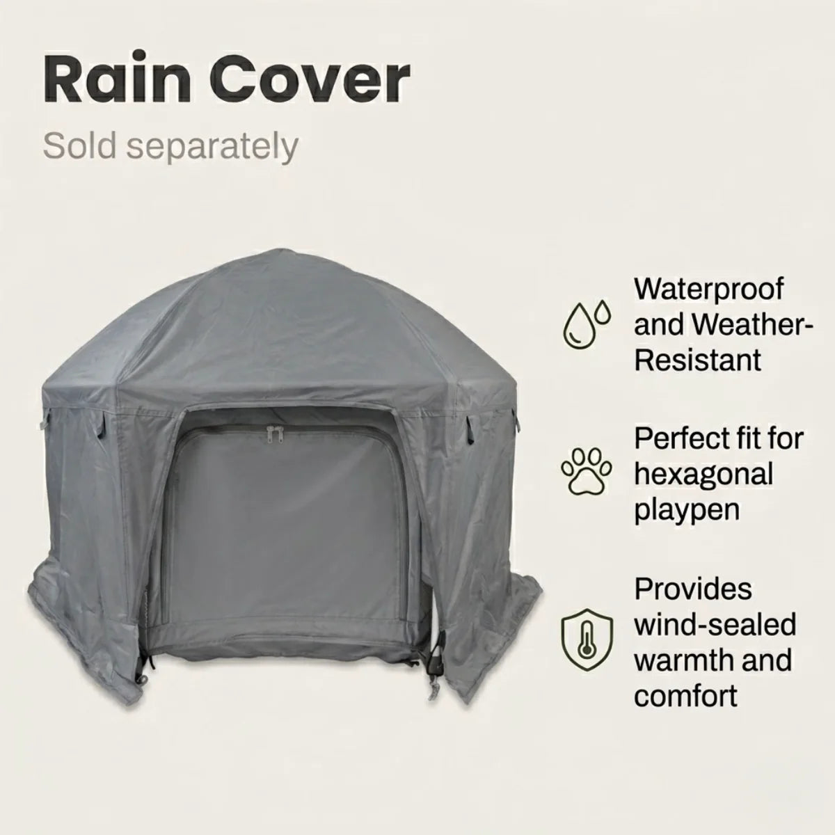 Pop-Up Portable Dog Play Tent | Soft Indoor Outdoor Folding Pet House for Dogs