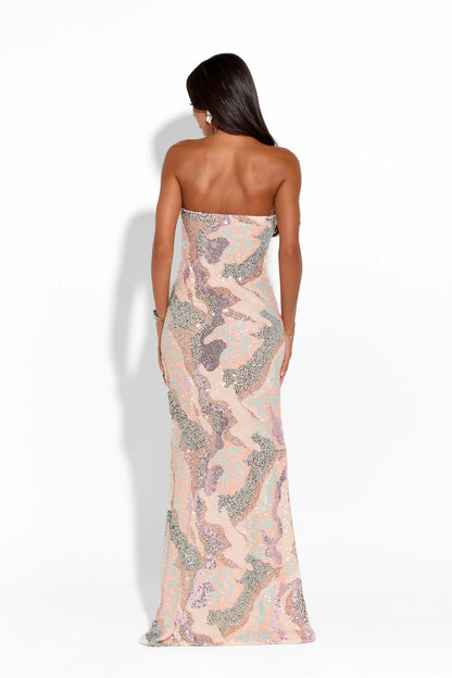ANASTASIA Embellished Maxi Dress