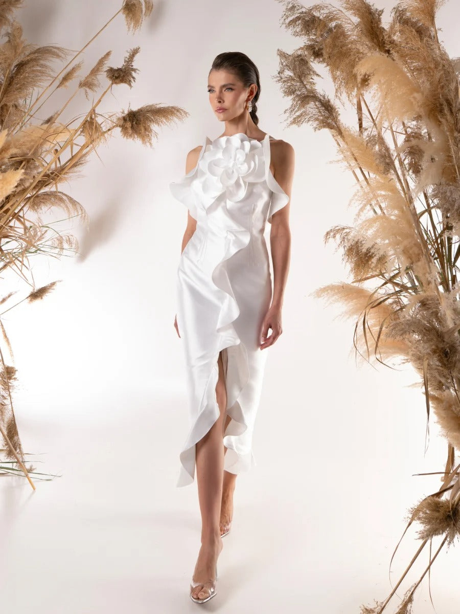 Fleur Mikado Gown