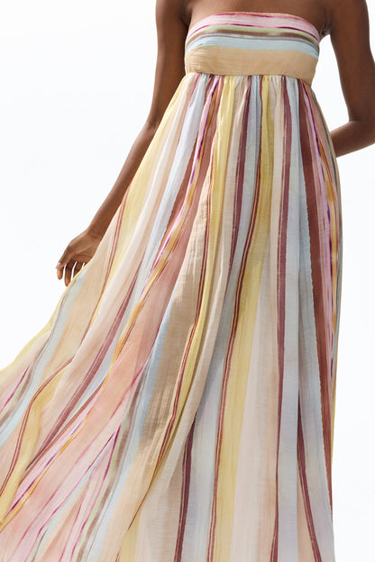 Long Bandeau Dress