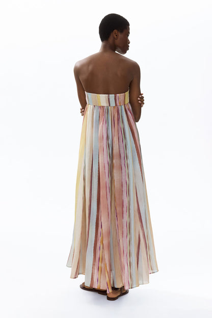 Long Bandeau Dress