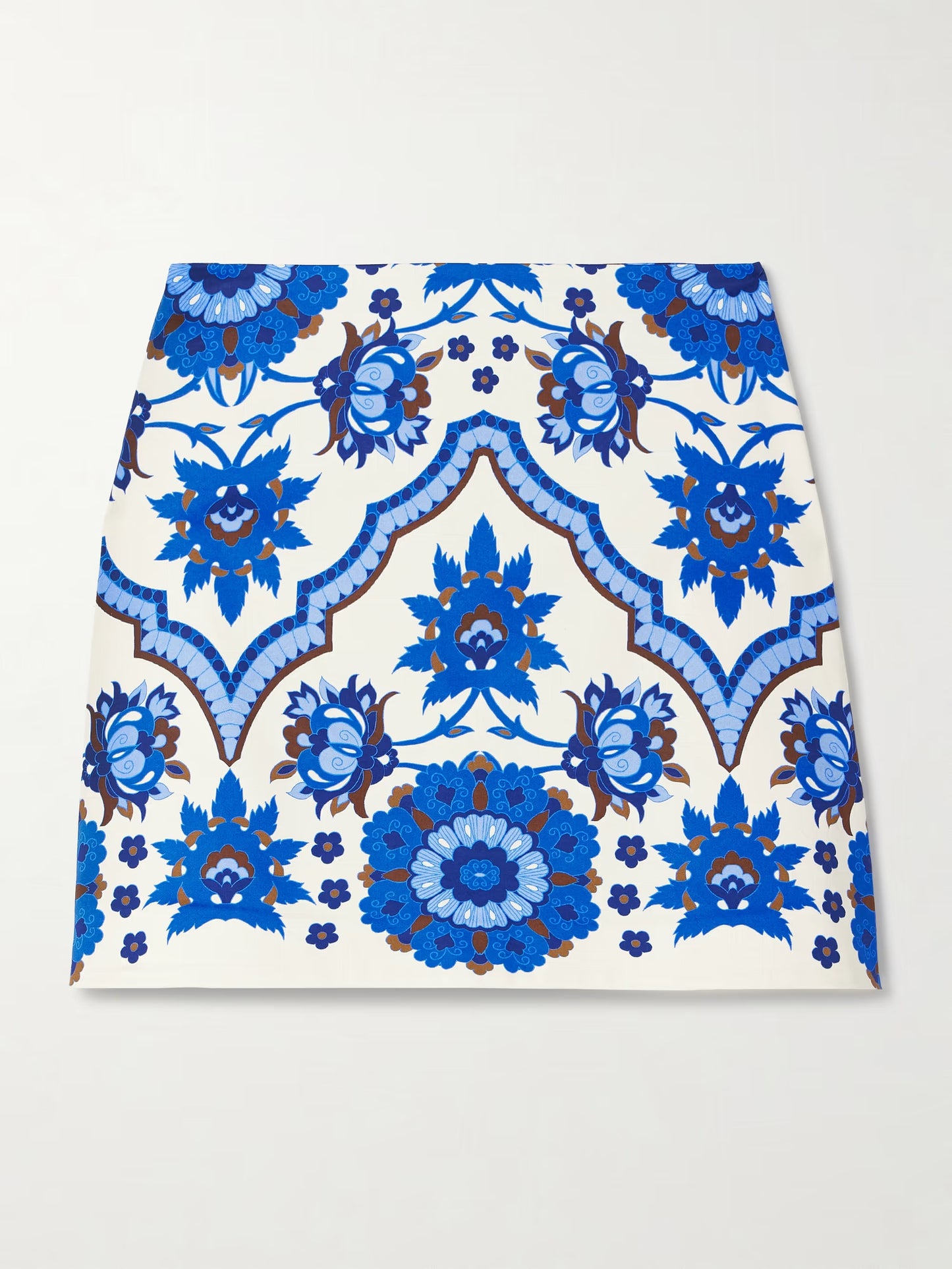 Unique Exquisite Floral Print Shorts Vest Two-piece Set