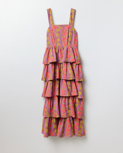 Ruffled Cotton Dress