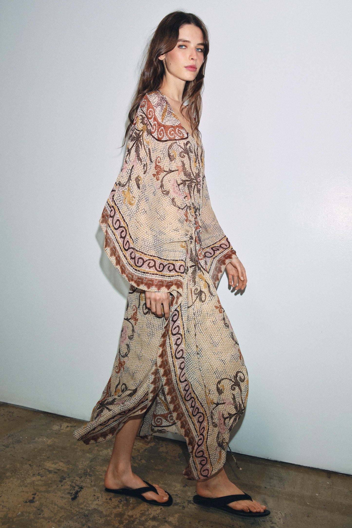 COLLECTION PRINTED TUNIC DRESS