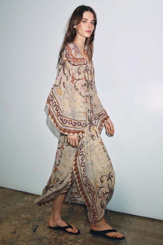 COLLECTION PRINTED TUNIC DRESS