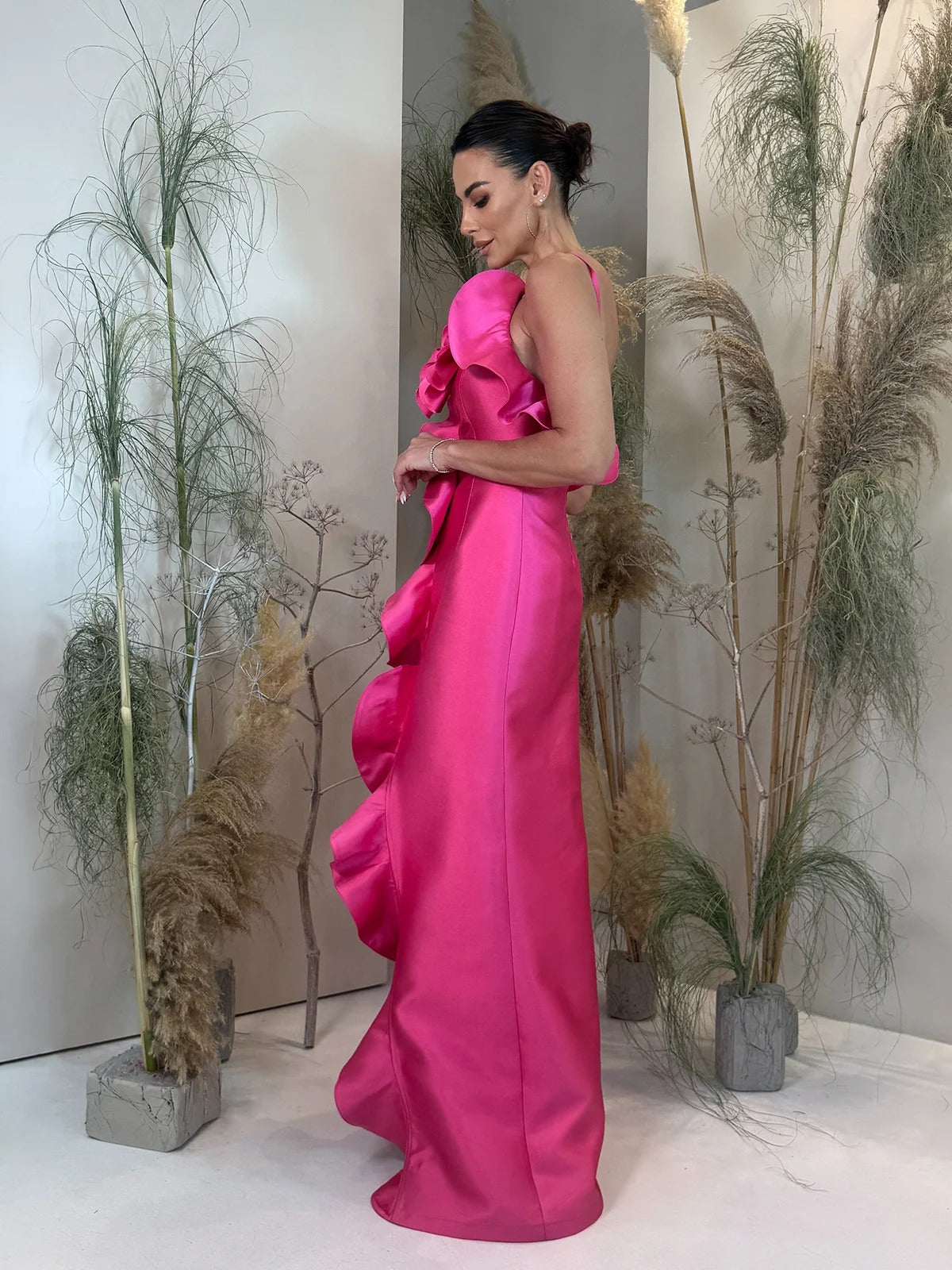 Fleur Mikado Gown