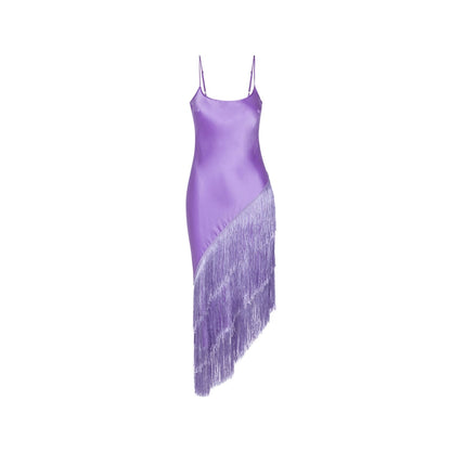 Cristina Purple Midi Dress