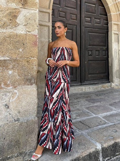 Zahara Coral Dress