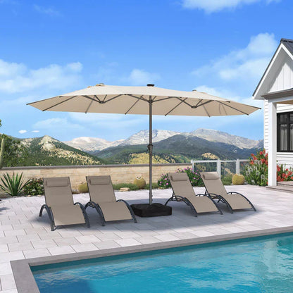 LED Sky — All-Weather Solar Patio Umbrella
