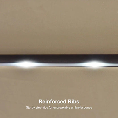 LED Sky — All-Weather Solar Patio Umbrella