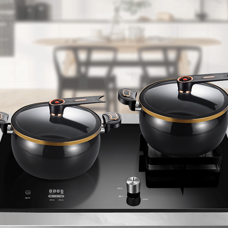 Large Capacity Micro-Pressure Enamel Soup Pot